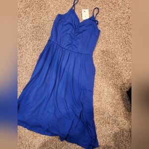 Blue dress